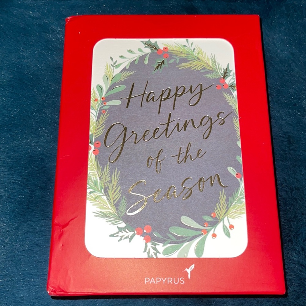 14ct papyrus holiday cards